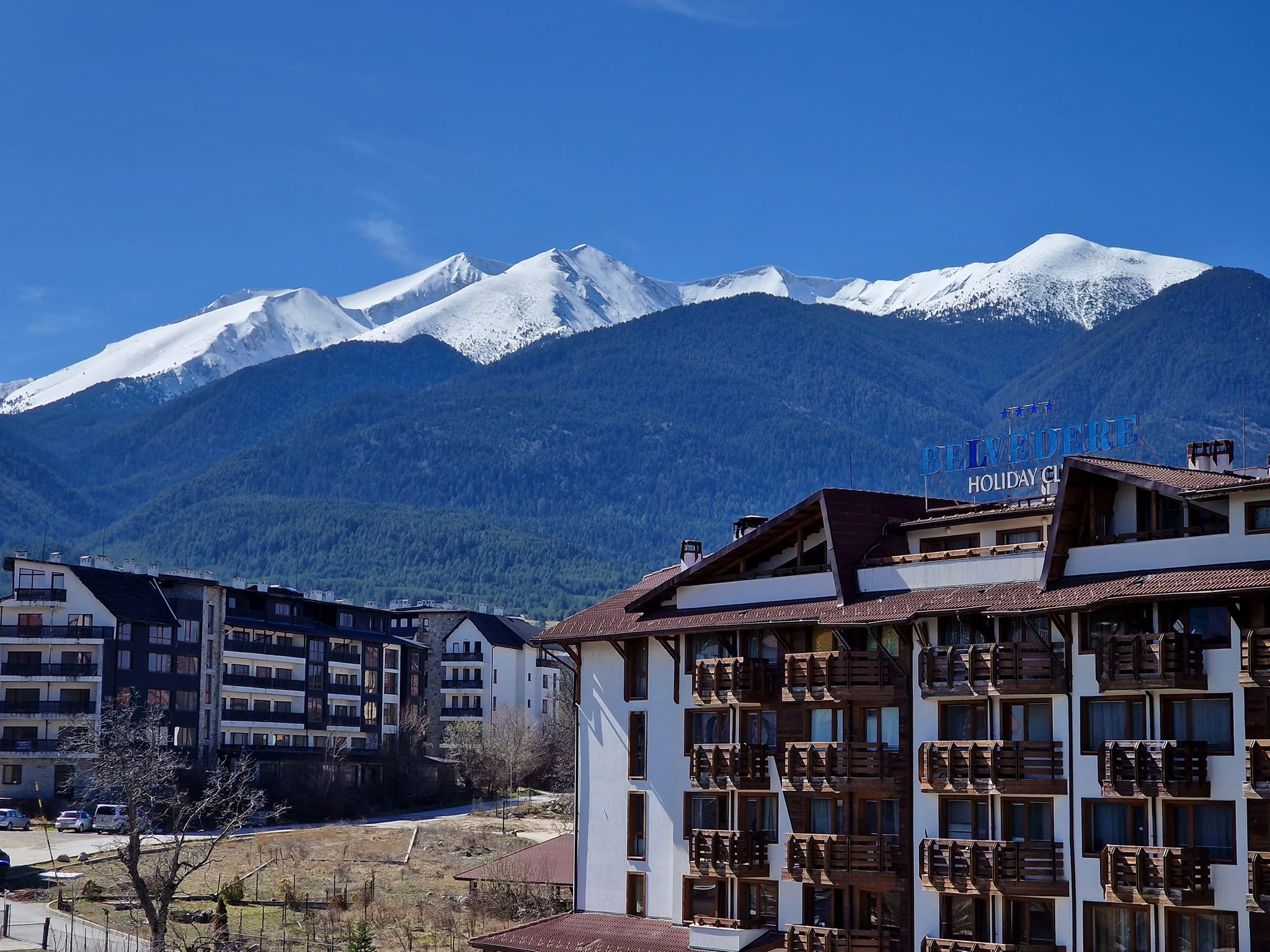 One-bedroom apartment in Bansko next to Hotel Belvedere, 200 meters from the ski lift