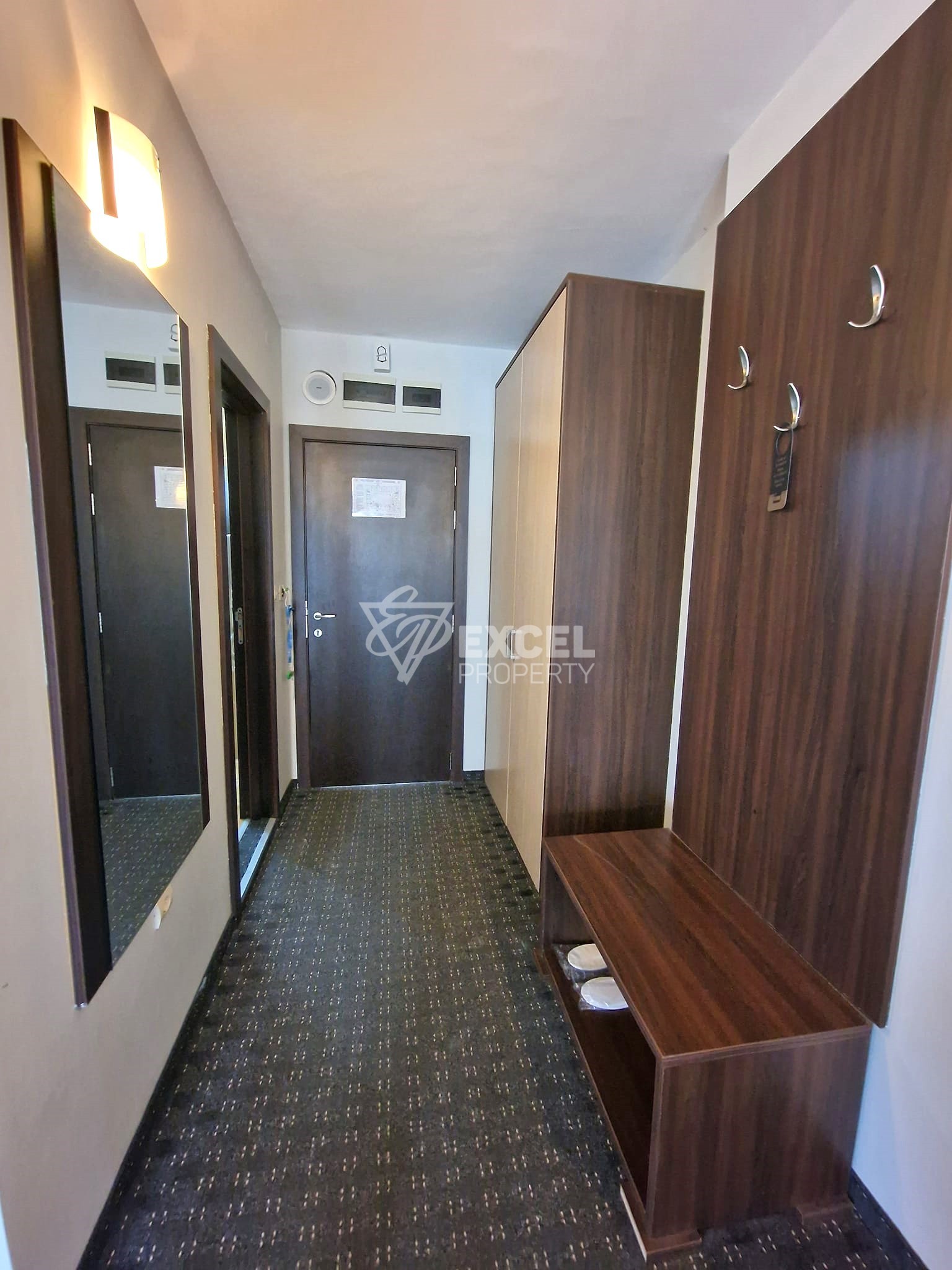 Bright one bedroom apartment 200 m from the Gondola in Bansko! View of Pirin mountain!