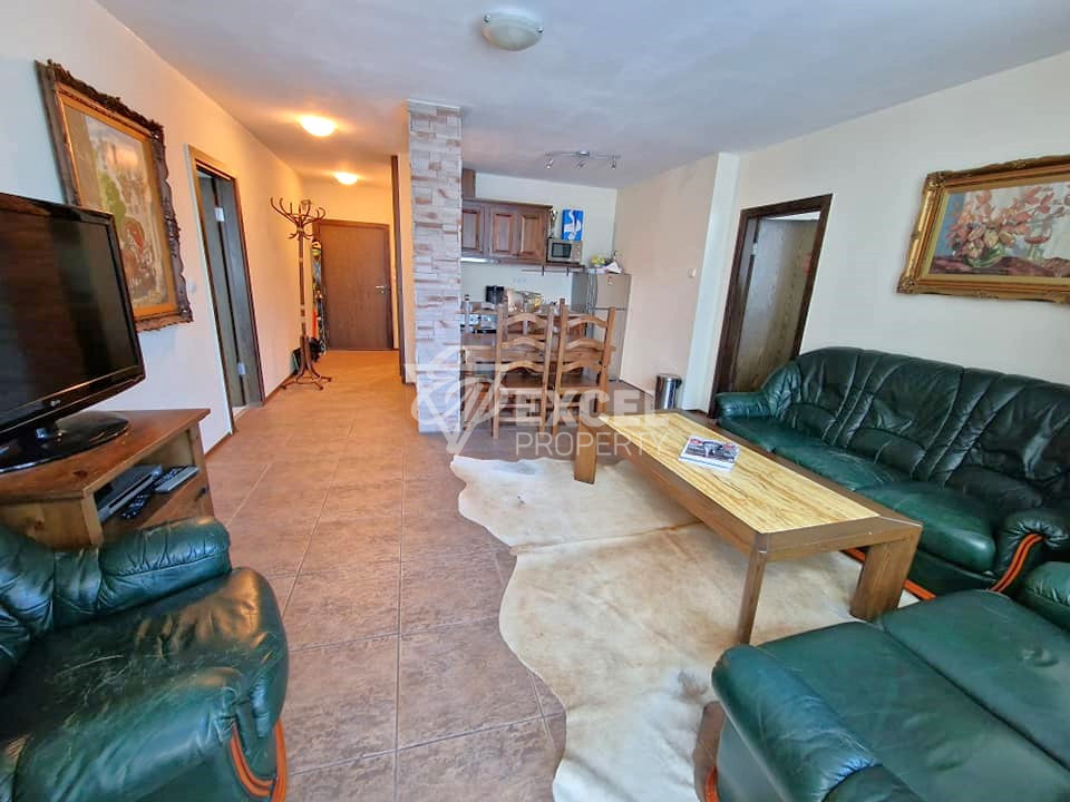 Two bed apartment 100 meters from Kempinski Hotel and Victoria Restaurant for sale in Bansko