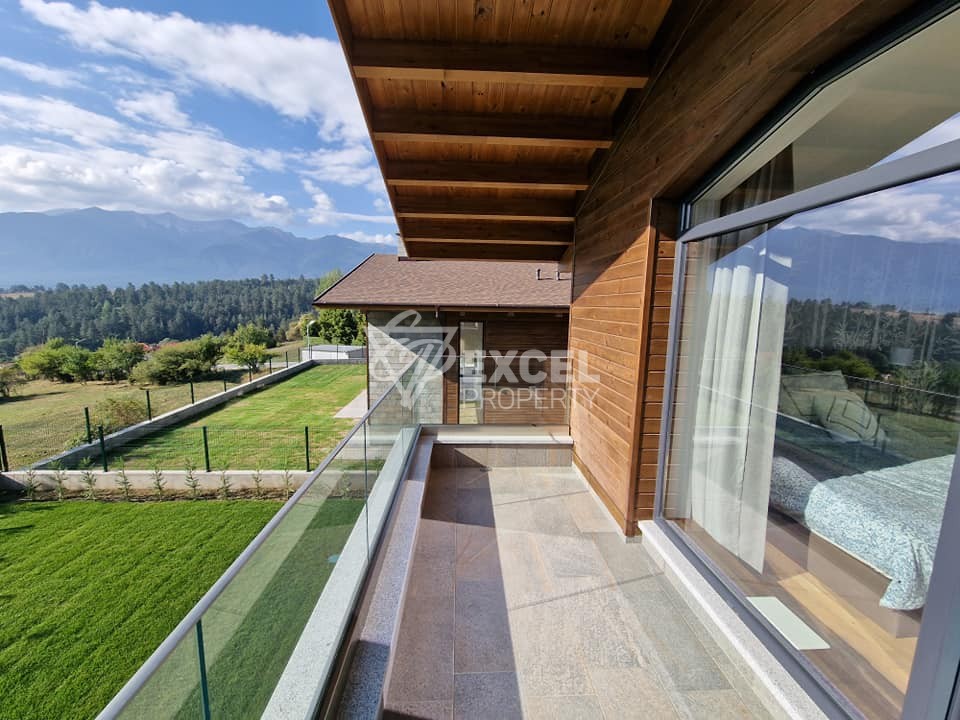 Furnished two-story house with a yard and a breathtaking view of the Pirin mountain to Razlog and Bansko