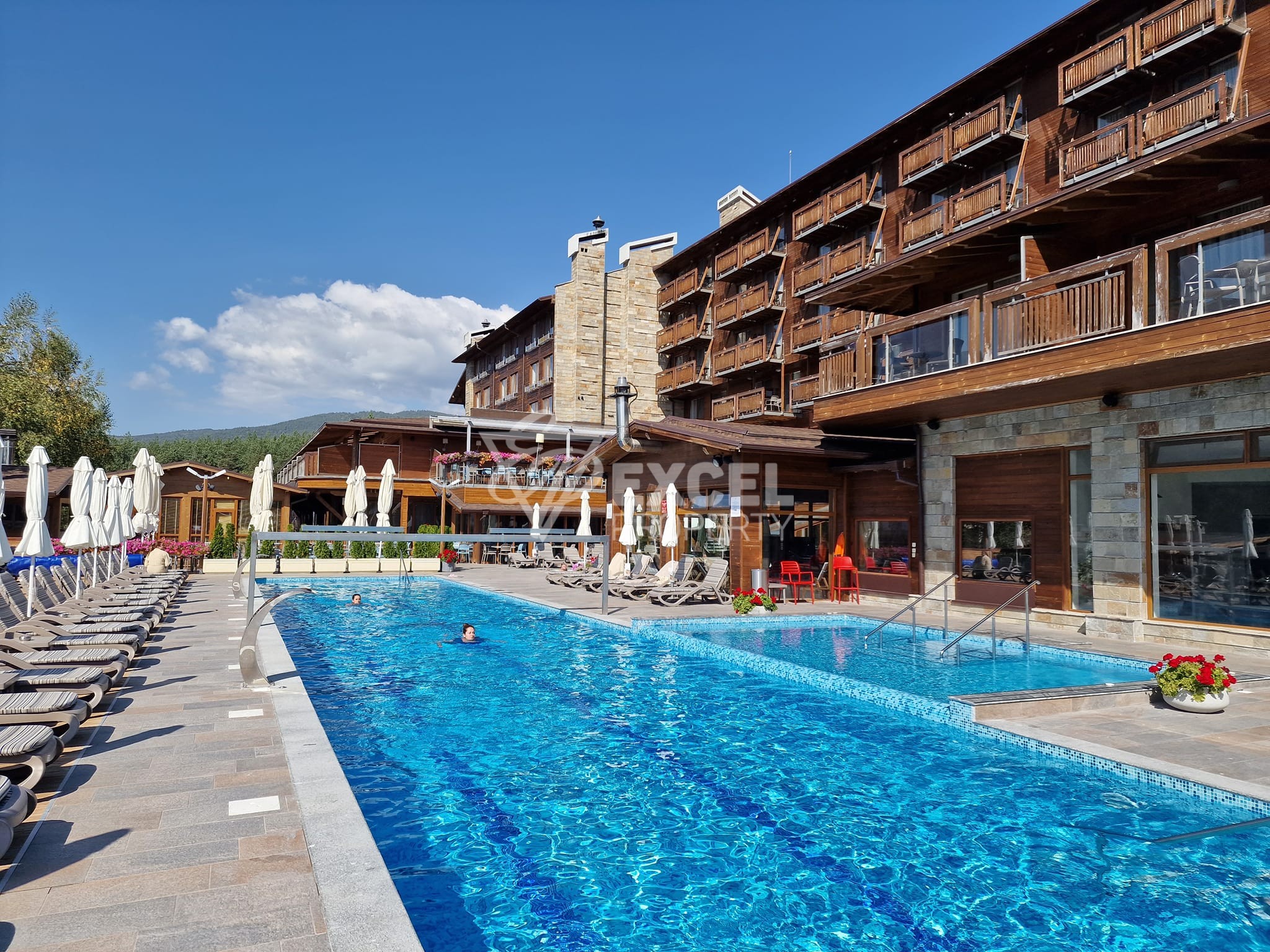 Two bedroom apartment with a wonderful view of Pirin for sale in Katarino SPA, Razlog area