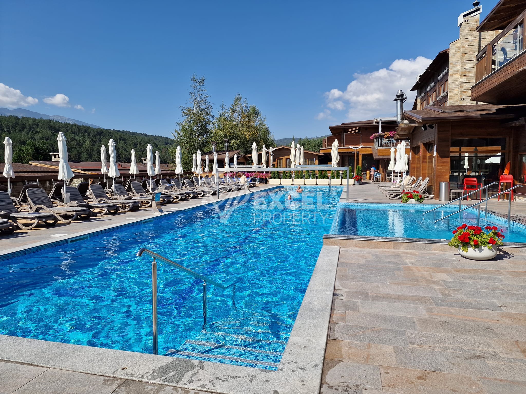 Two bedroom apartment with a wonderful view of Pirin for sale in Katarino SPA, Razlog area