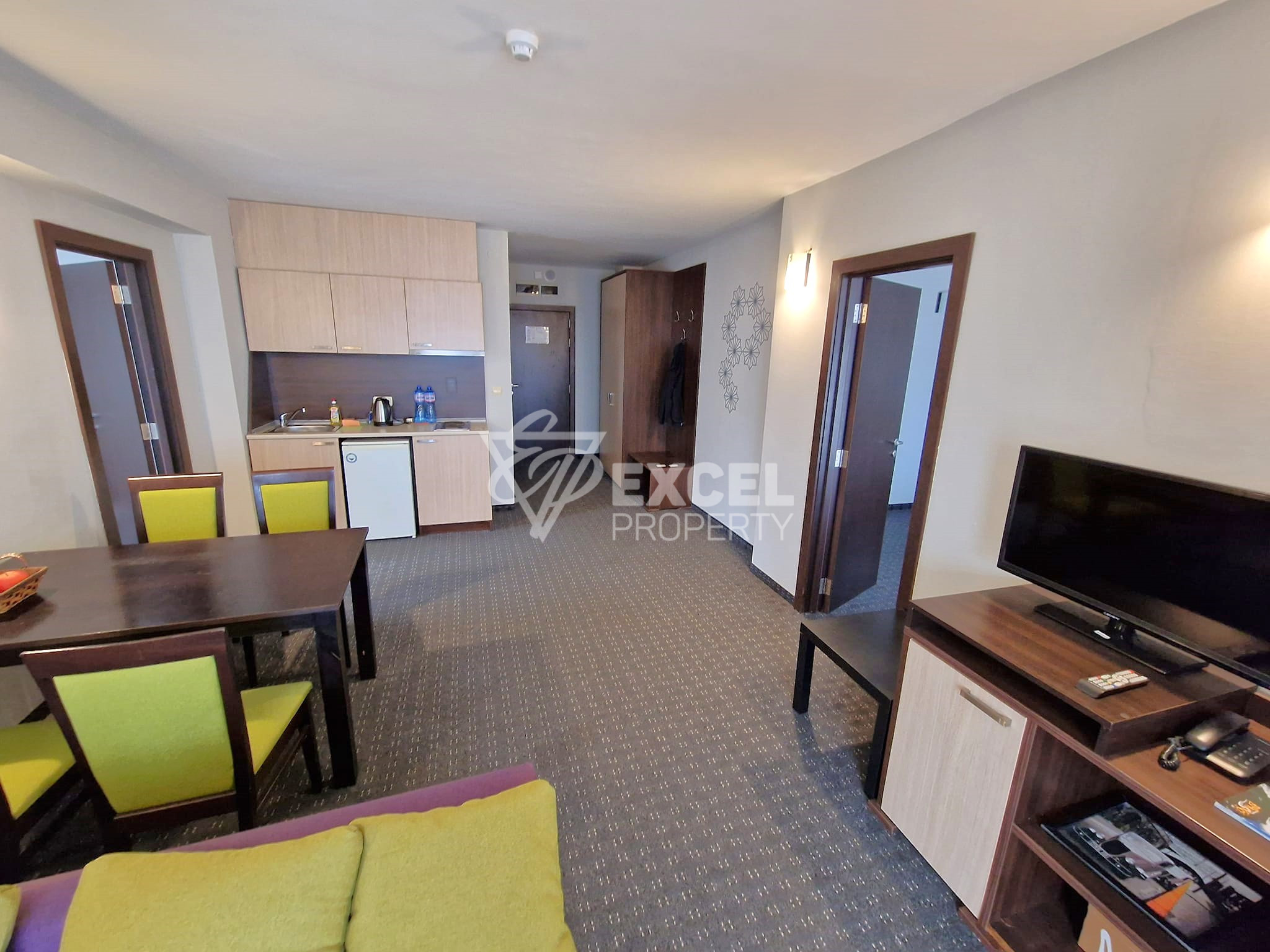 Two bedroom apartment 200 meters from the ski lift for sale in MPM Guinness hotel, Bansko