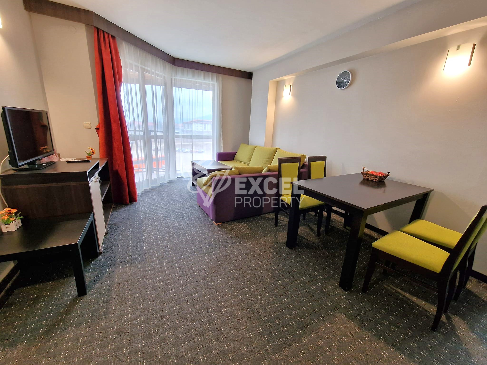 Two bedroom apartment 200 meters from the ski lift for sale in MPM Guinness hotel, Bansko