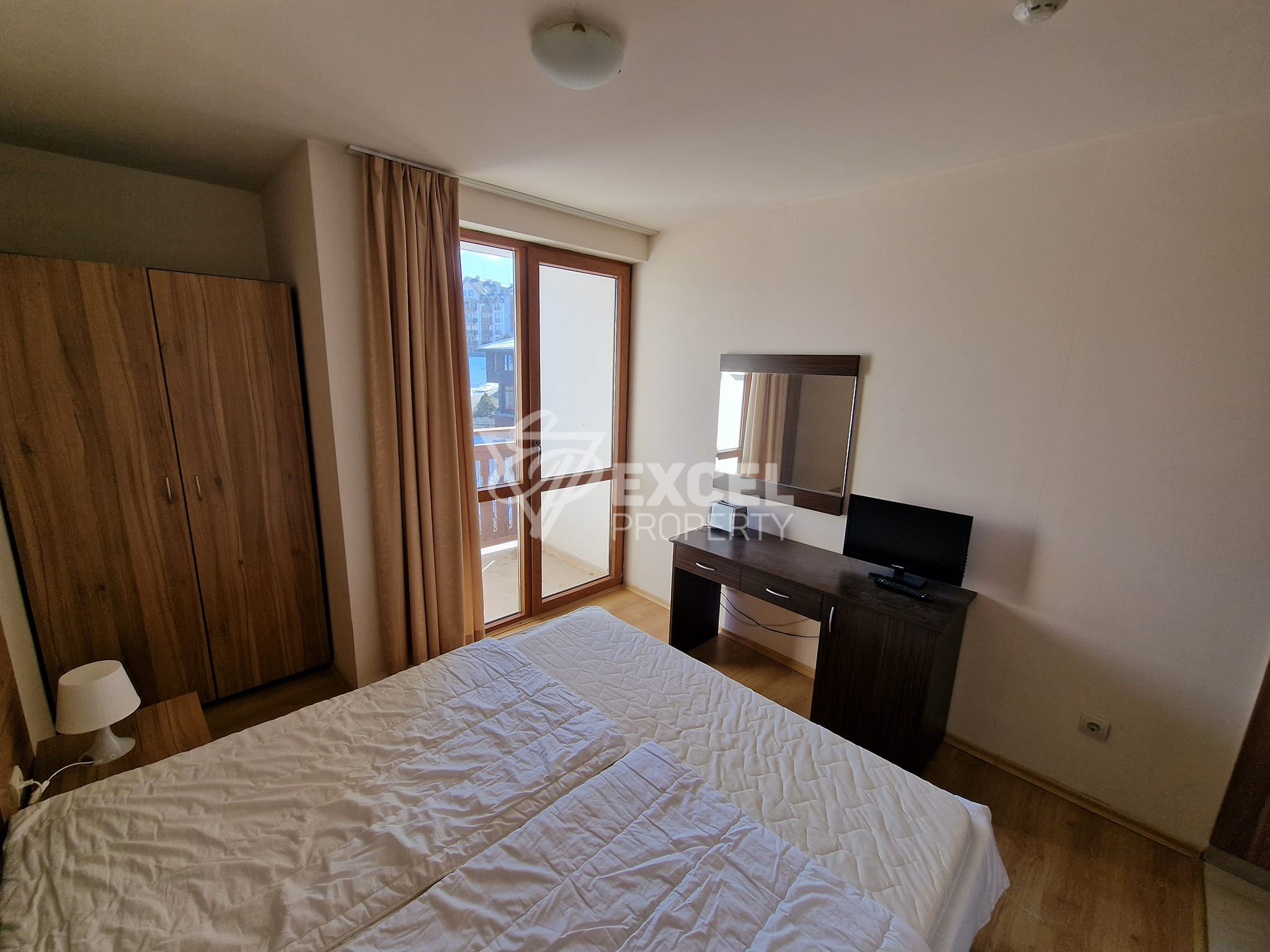 Furnished studio with terrace and beautiful views of the Ivan Rilski complex in Bansko