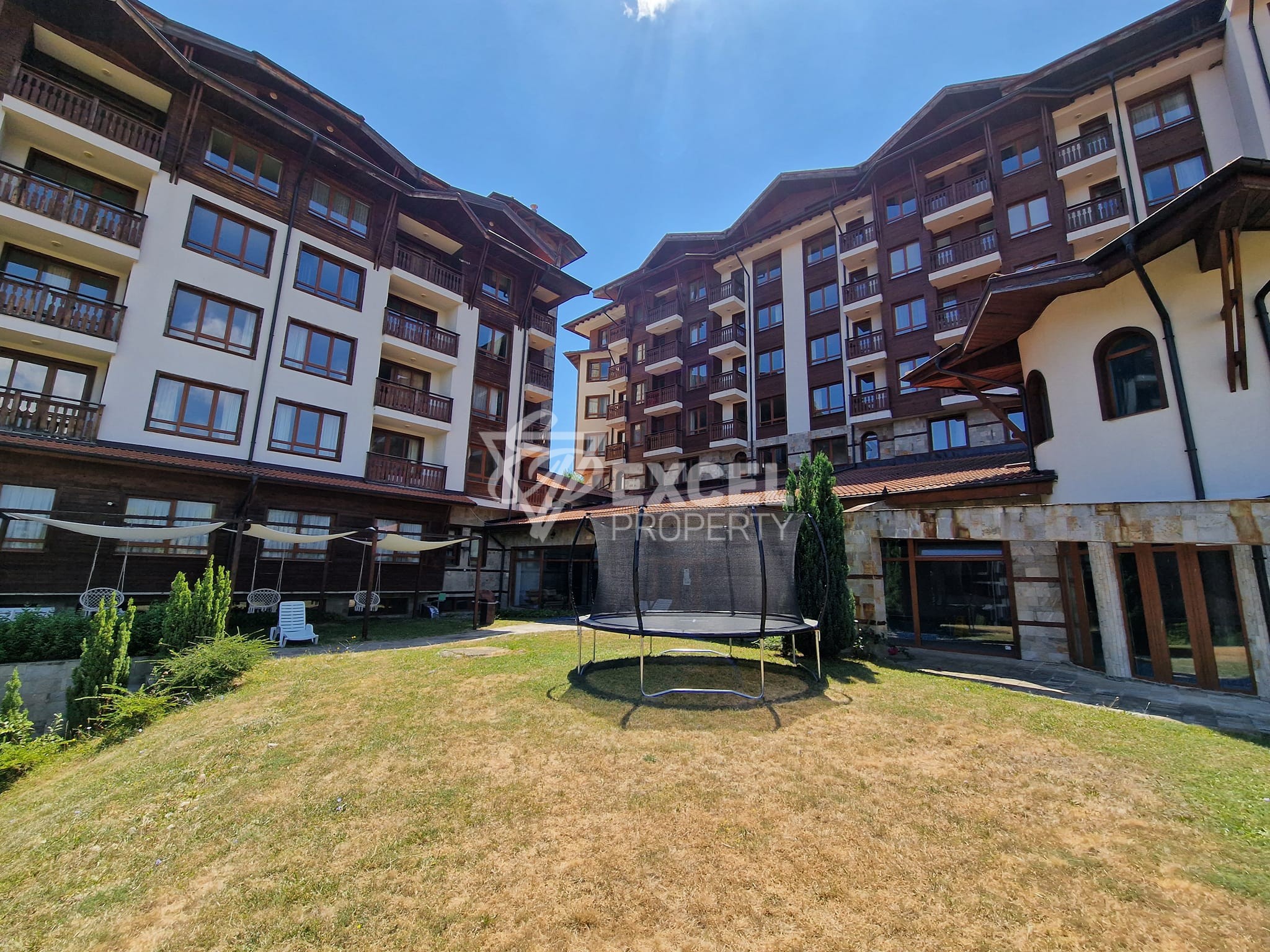 Furnished studio with terrace and beautiful views of the Ivan Rilski complex in Bansko