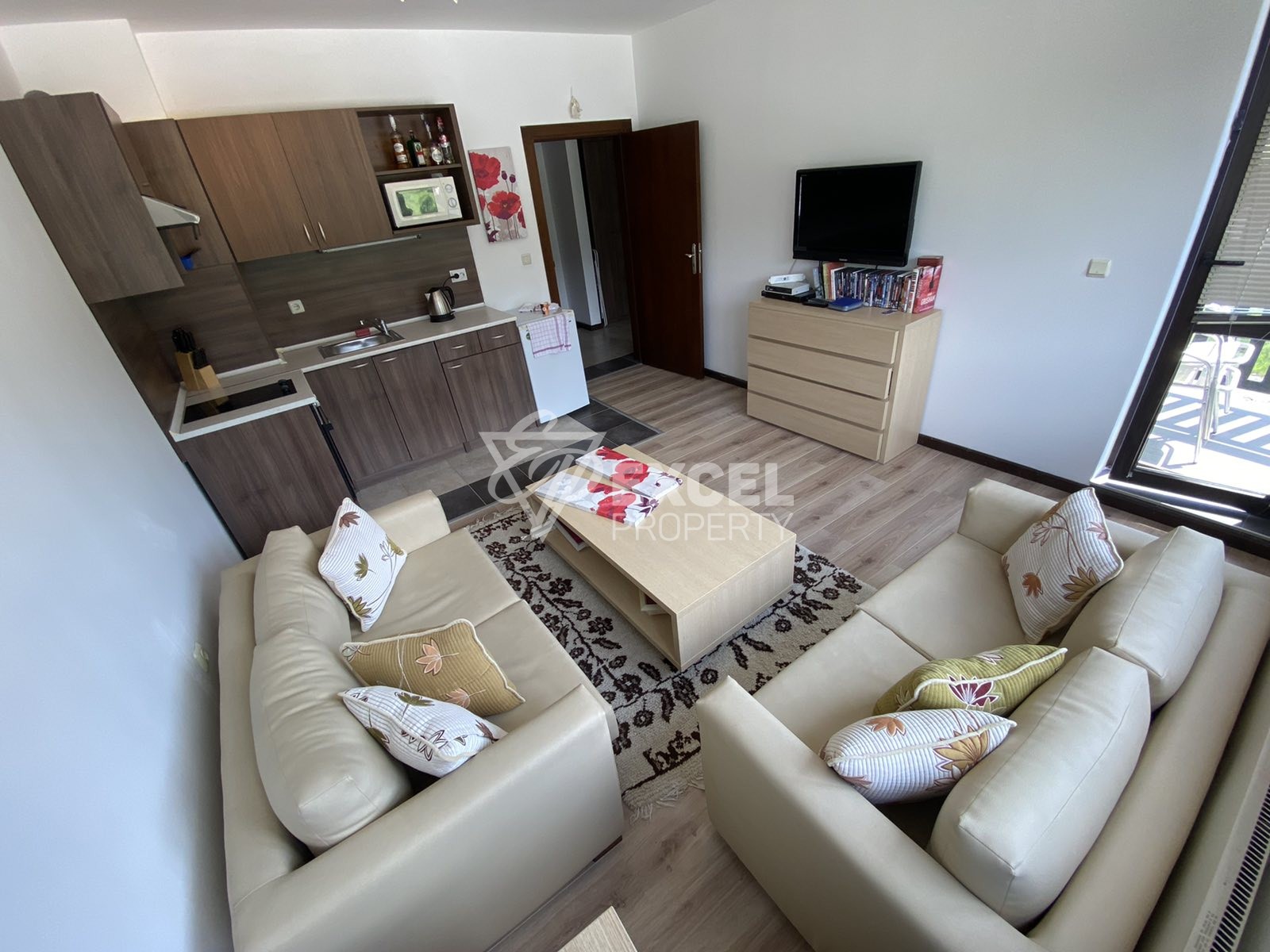 Furnished one bedroom apartment with a view of Mount Todorka and Green Life, Bansko