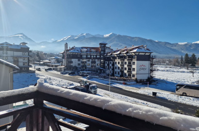 One-bedroom apartment in a building with a low maintenance fee and a beautiful view of Pirin for sale in Bansko