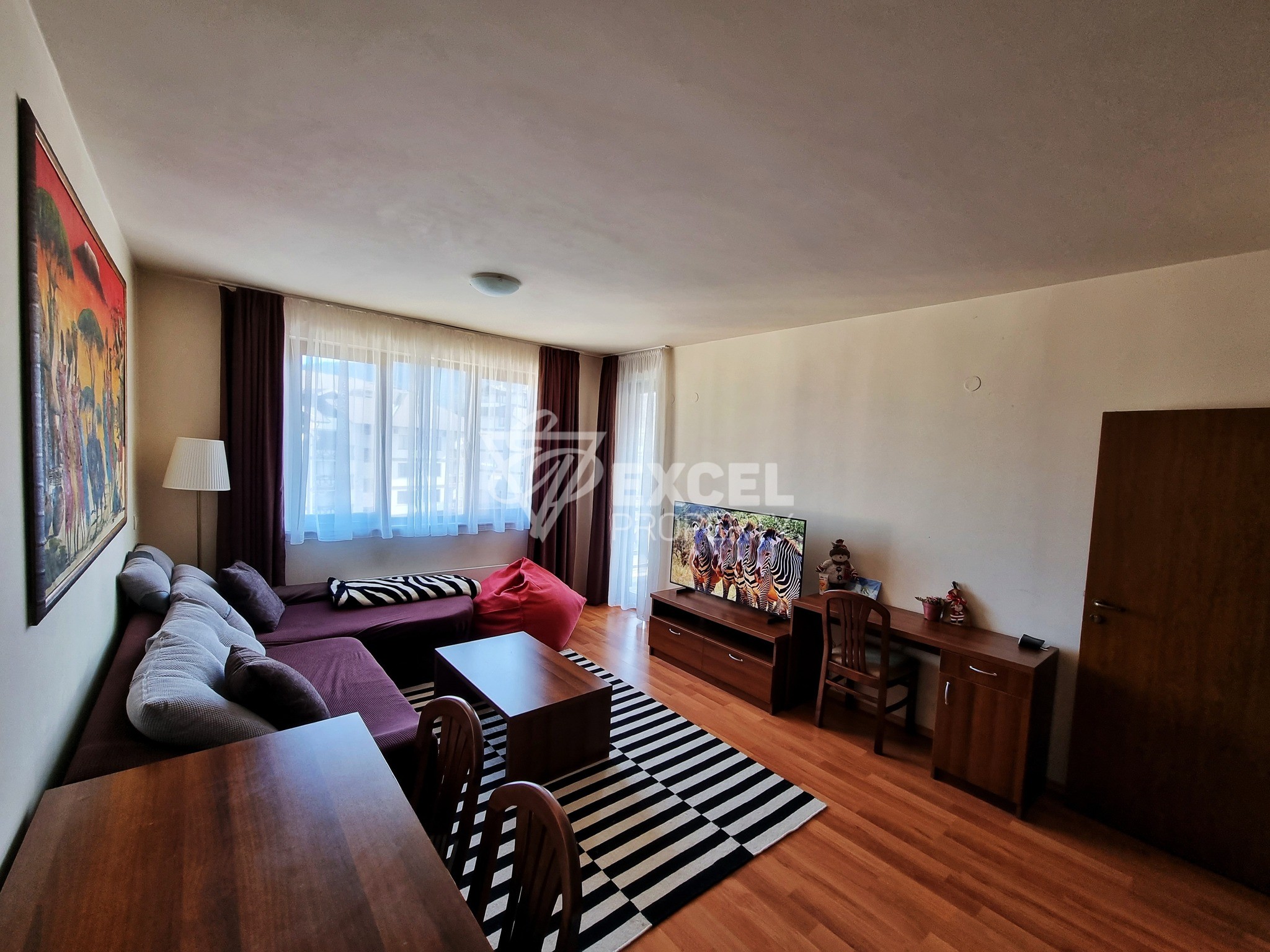 One-bedroom apartment 50 meters from the ski lift in Bansko for sale