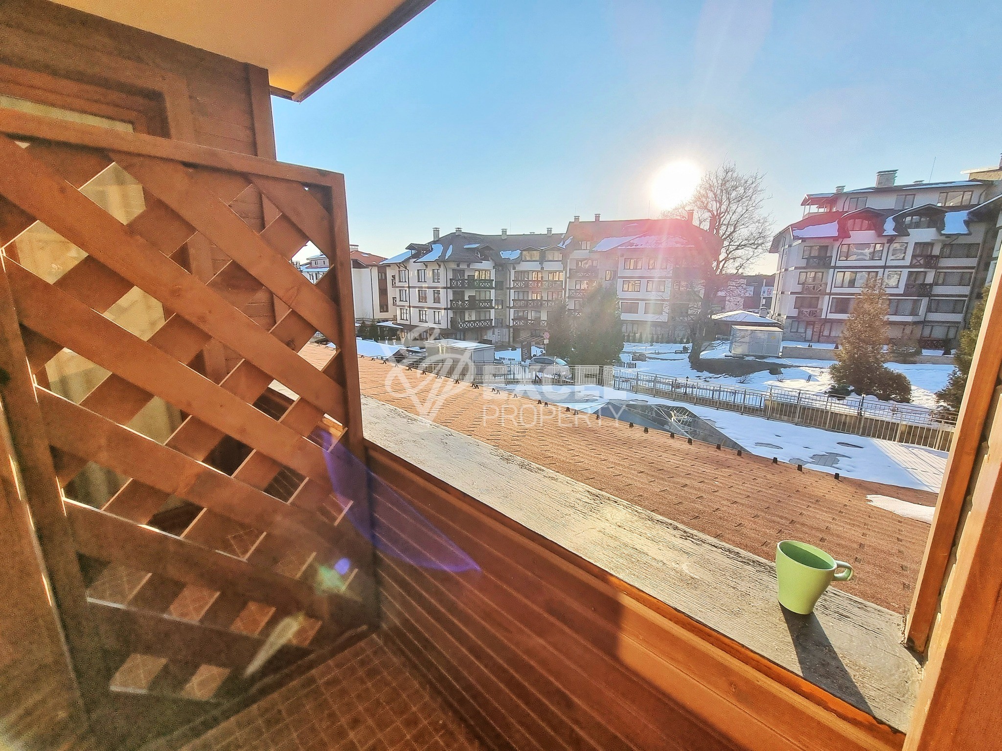 Furnished studio for sale, only 50 meters from the ski lift in Bansko