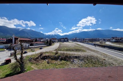 Southeast unfurnished property for sale with low maintenance fee in Bansko next to the ski lift