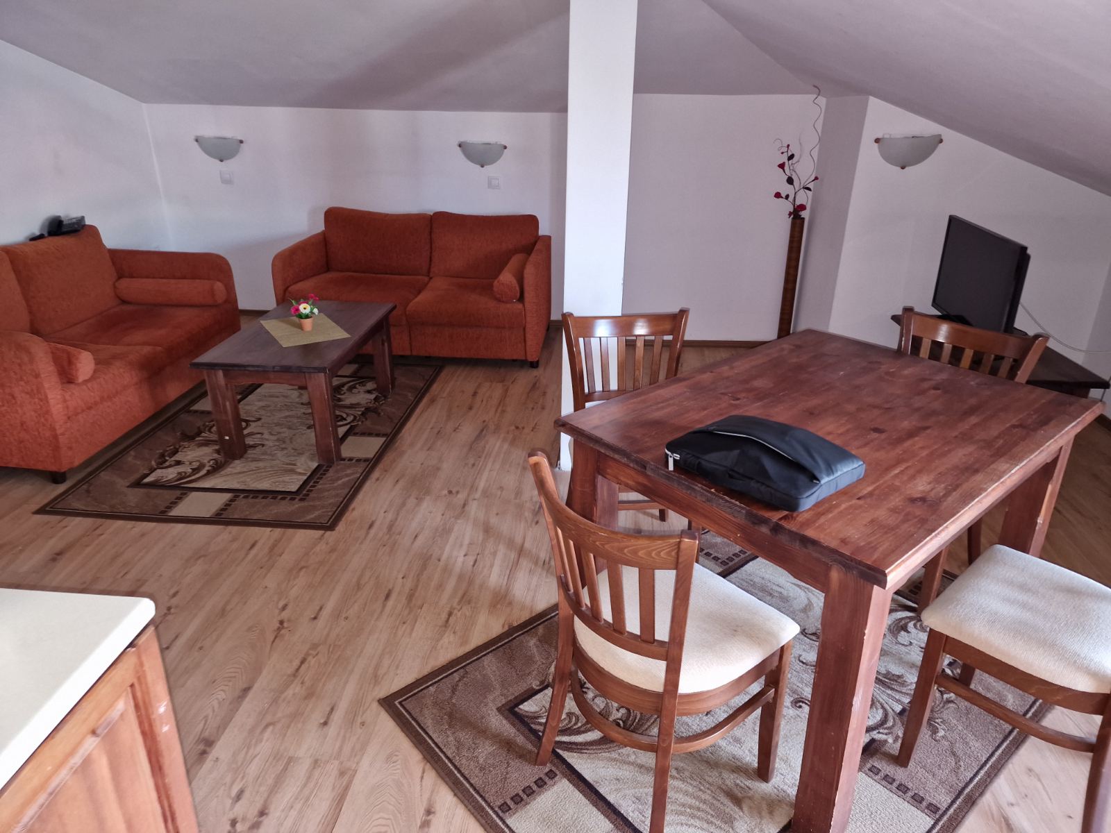 Furnished two bedroom apartment next to Kempinski Hotel for sale in Bansko