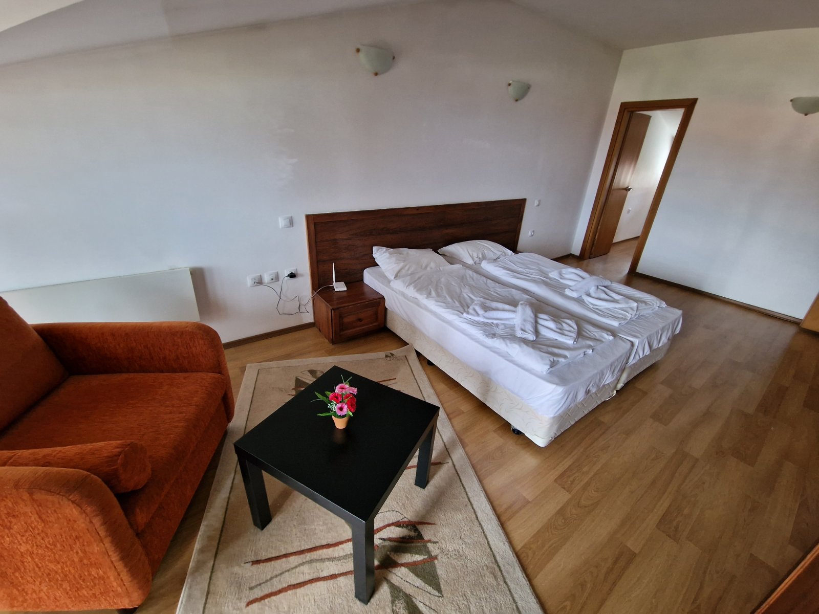 Furnished two bedroom apartment next to Kempinski Hotel for sale in Bansko