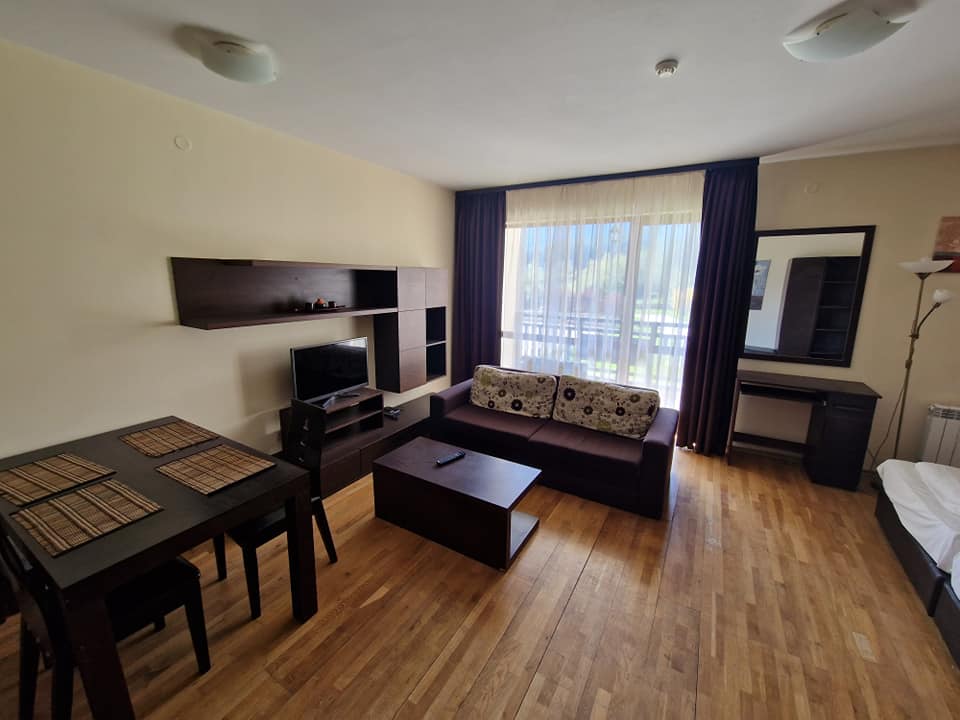 Large southern one bedroom apartment for sale in Bansko in All Seasons Club