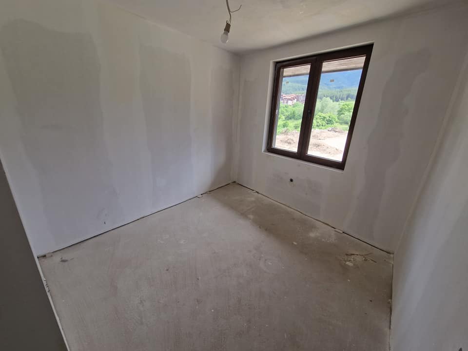 Affordable south-facing two bedroom apartment for sale with a view of the Pirin Mountains