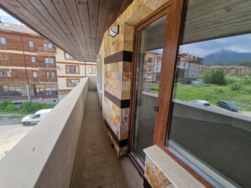 Affordable south-facing two bedroom apartment for sale with a view of the Pirin Mountains