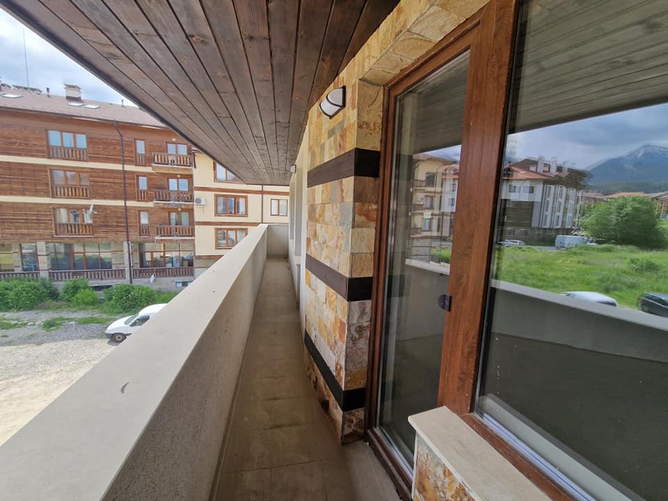 Affordable south-facing two bedroom apartment for sale with a view of the Pirin Mountains