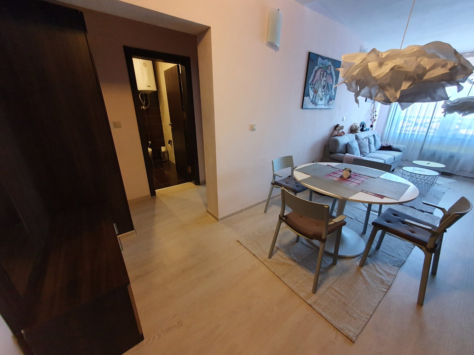 Spacious two bedroom apartment for sale next to the gondola lift in Bansko