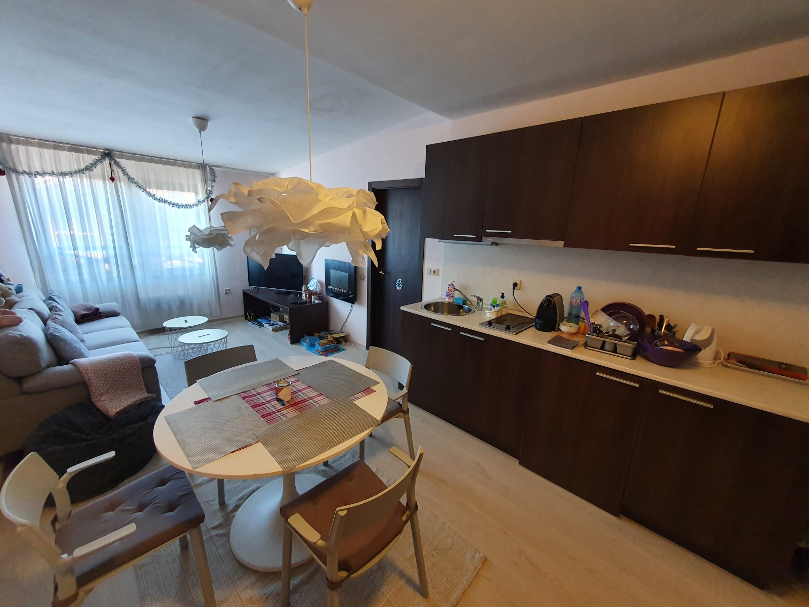 Spacious two bedroom apartment for sale next to the gondola lift in Bansko