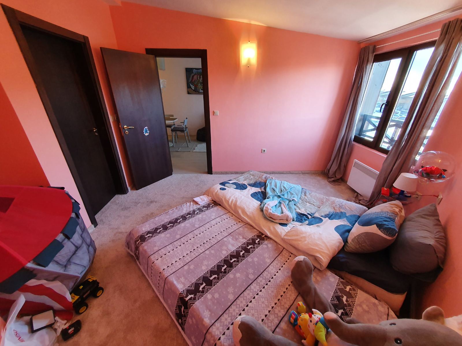 Spacious two bedroom apartment for sale next to the gondola lift in Bansko