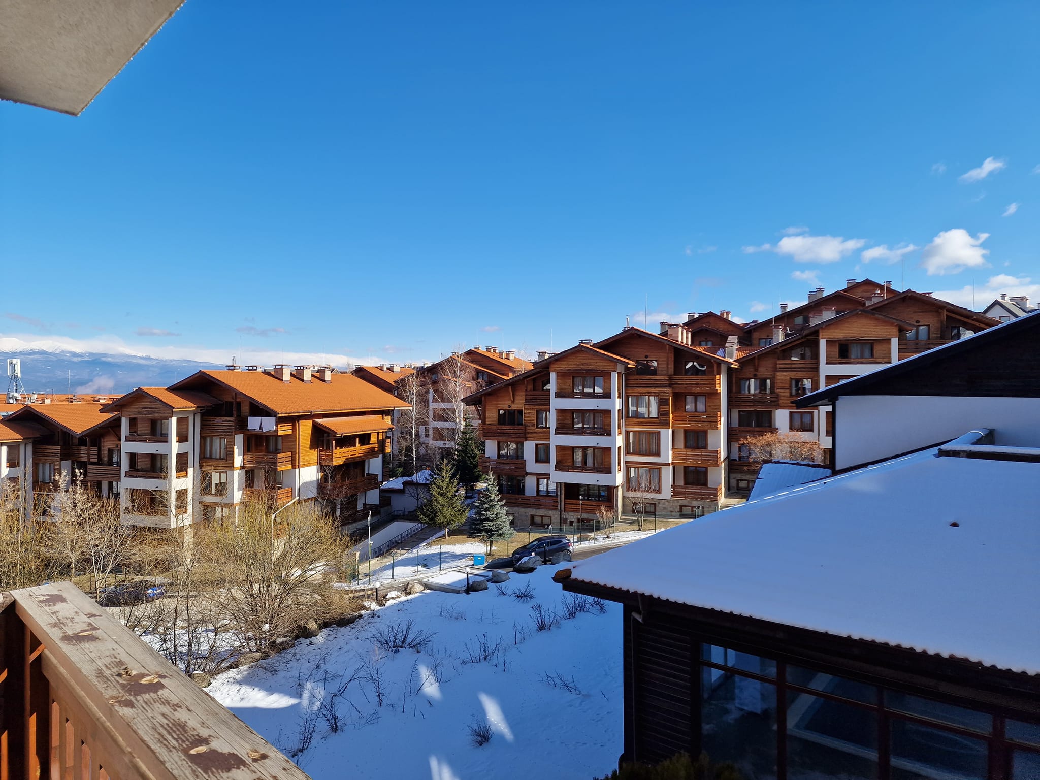 Panorama Resort, Bansko: Fully furnished one-bedroom apartment in the gated complex