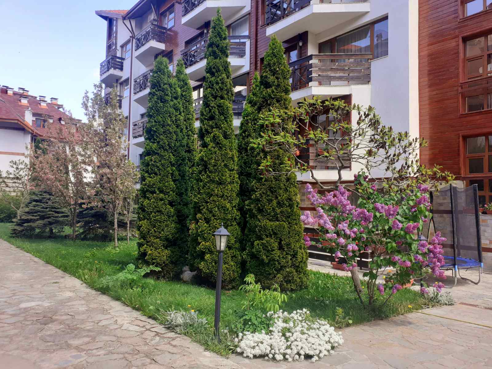 Ski area, Bansko: Small one-bedroom apartment with low maintenance fee