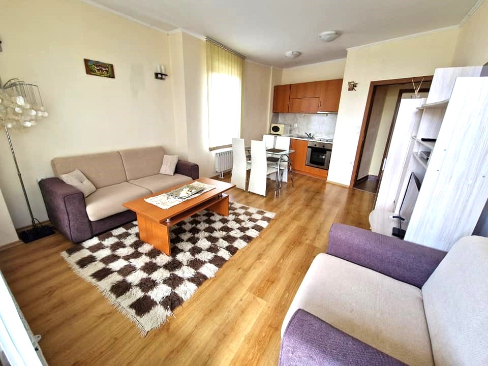 One bedroom apartment with a wonderful mountain view in Bansko, 100 meters from the ski lift