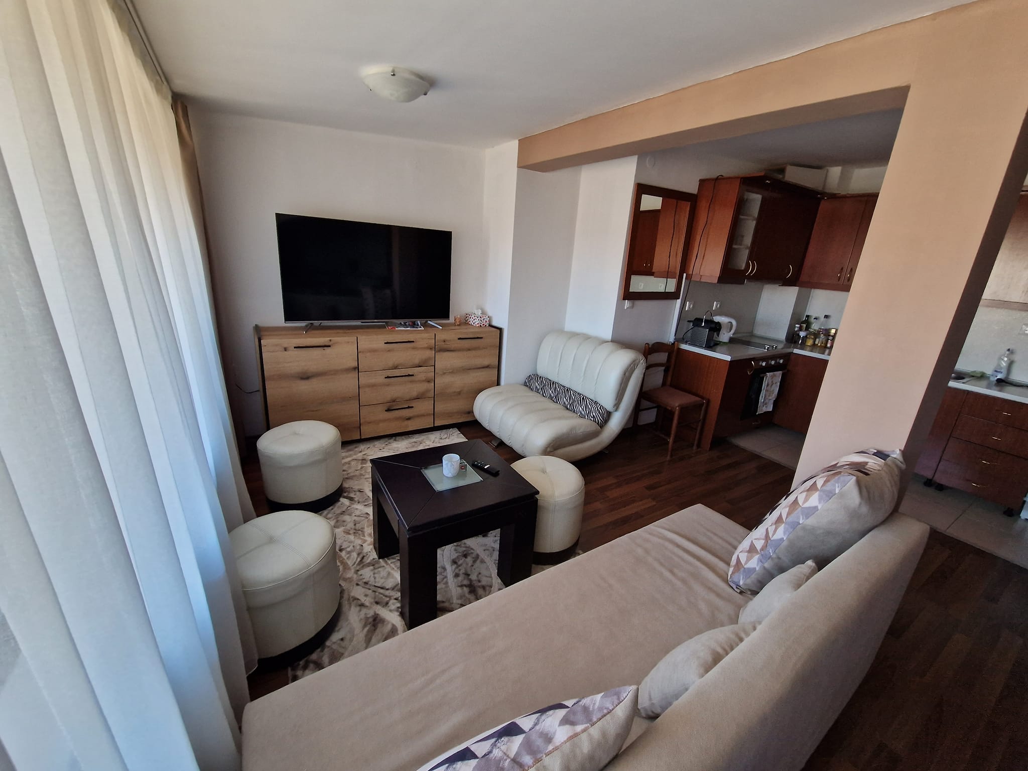 Two bedroom apartment in a gated complex Elegant LUX with a frontal view of the Pirin Mountains