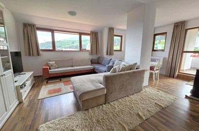 A unique two bedroom apartment with a frontal view of Todorka for sale in Bansko