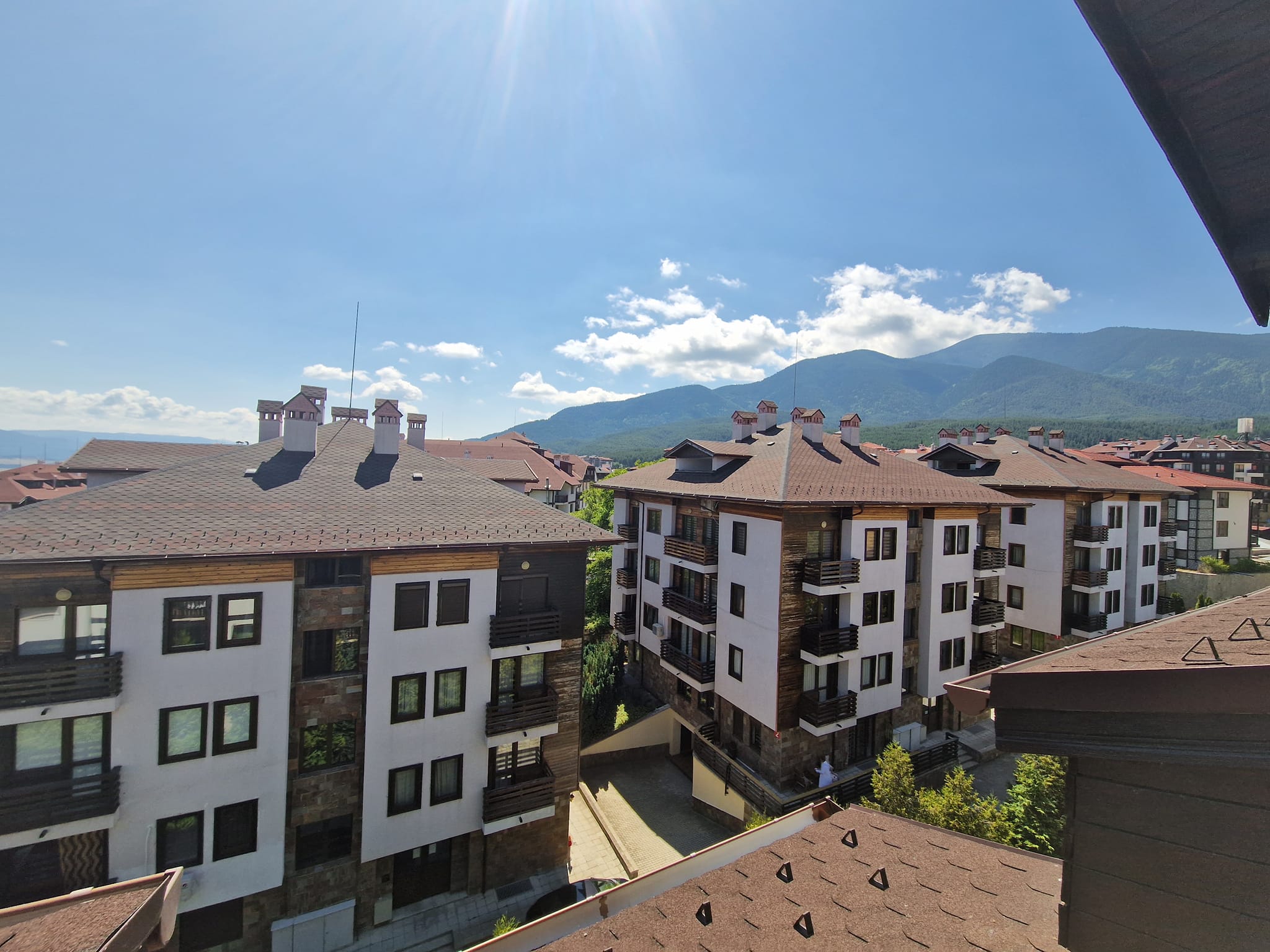 Affordable furnished one bedroom apartment next to the ski lift in Bansko