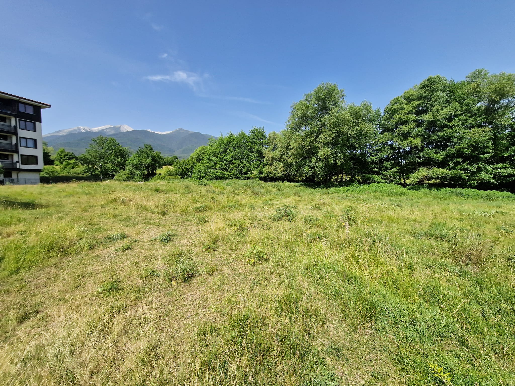 Plot for sale with a view of the Pirin Mountains in Bansko