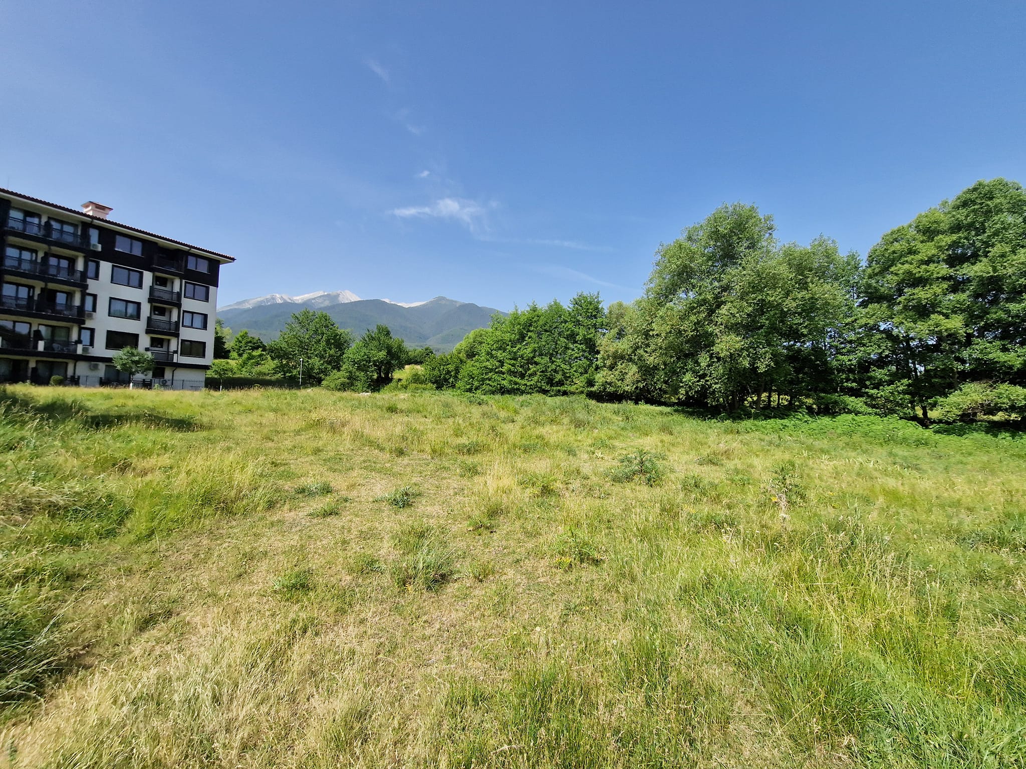 Plot for sale with a view of the Pirin Mountains in Bansko