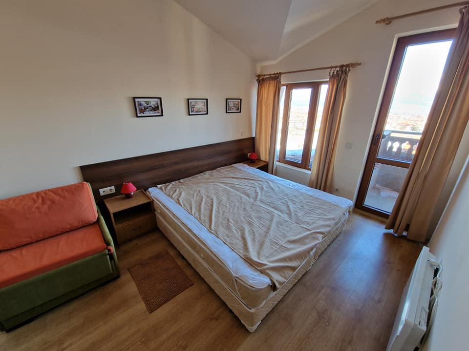 Panorama Resort , Bansko: furnished one-bedroom apartment for sale