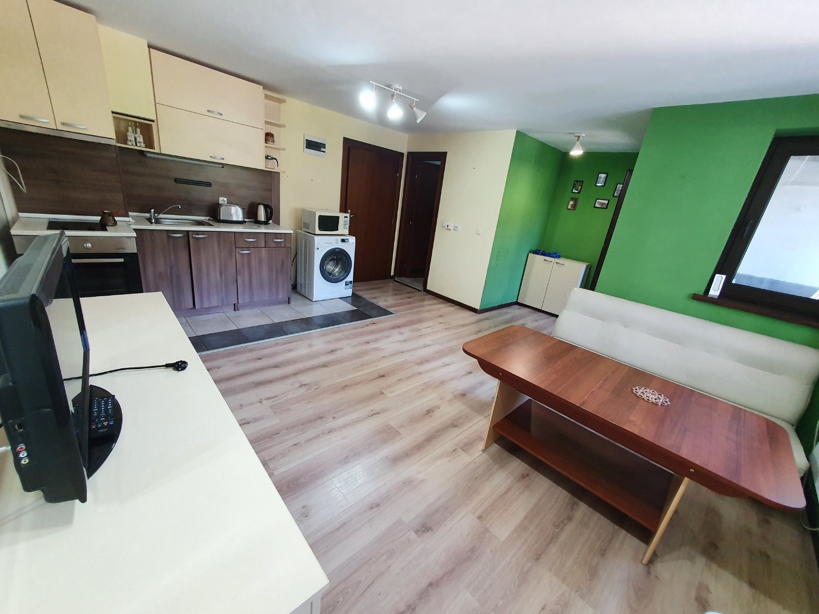 Furnished studio with a view of Mount Todorka and Green Life, Bansko