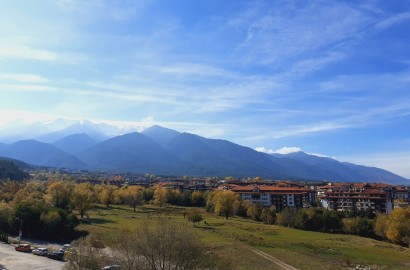 Two bedroom apartment with a wonderful panoramic view of the Pirin Mountains