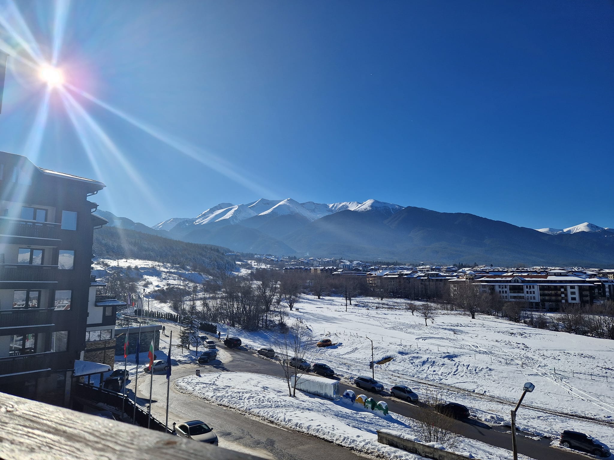 Two bedroom apartment with a wonderful panoramic view of the Pirin Mountains