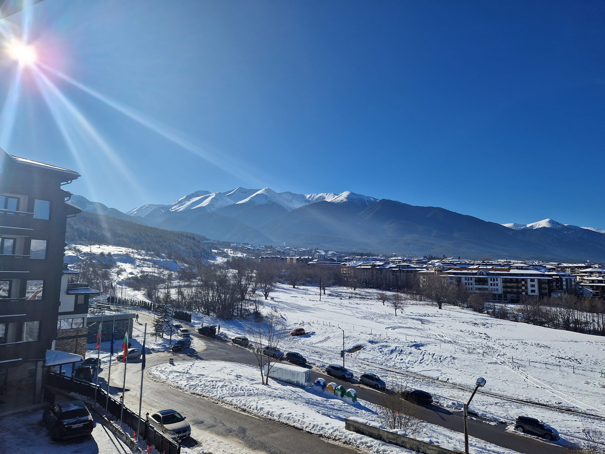 Two bedroom apartment with a wonderful panoramic view of the Pirin Mountains