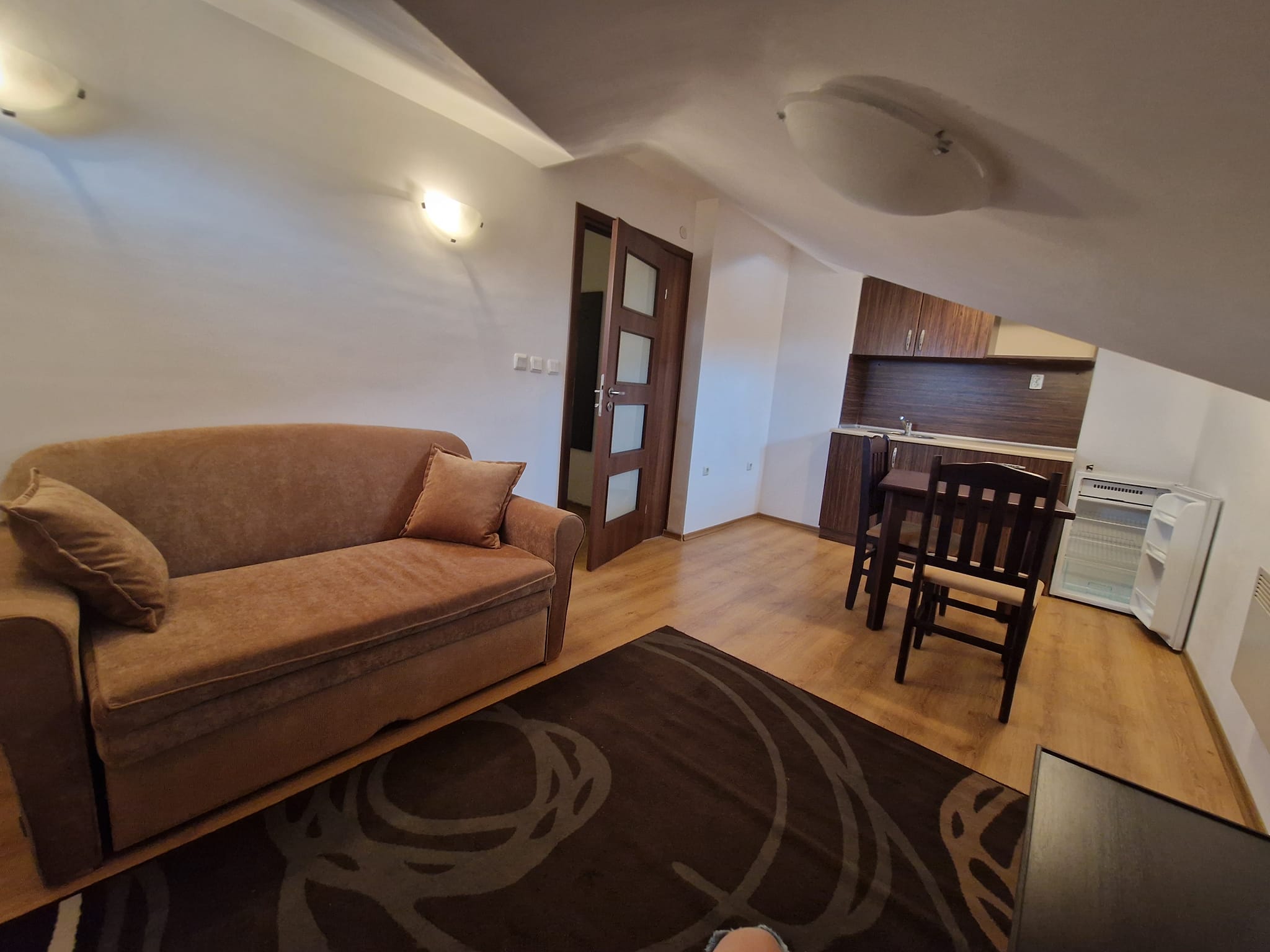 Furnished one-bedroom apartment for sale in the Royal Park complex, Bansko