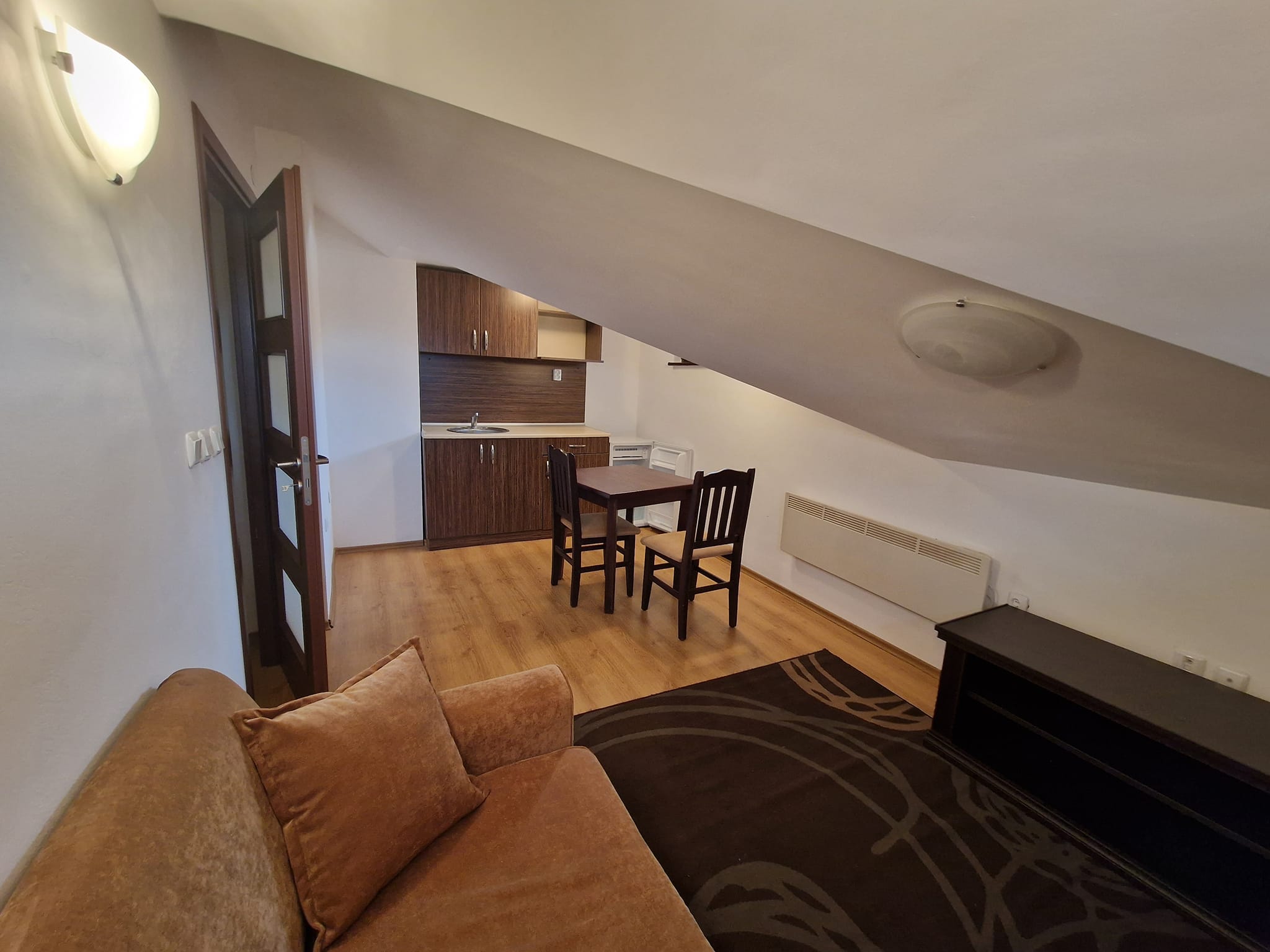 Furnished one-bedroom apartment for sale in the Royal Park complex, Bansko