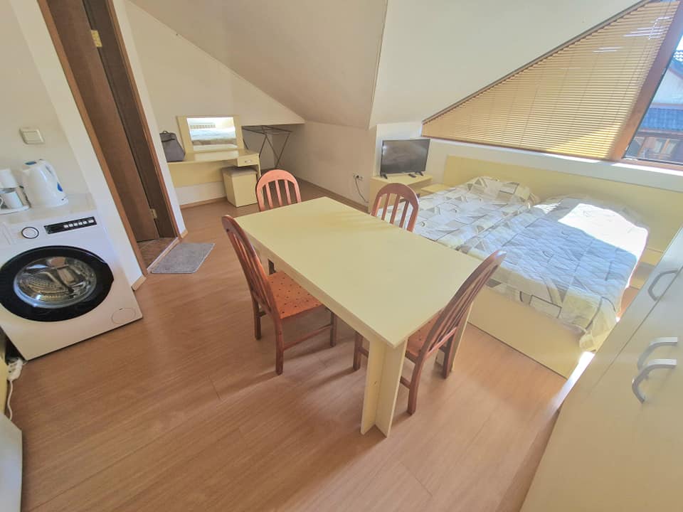 Furnished studio in a low-maintenance residential building in Bansko Ski Resort