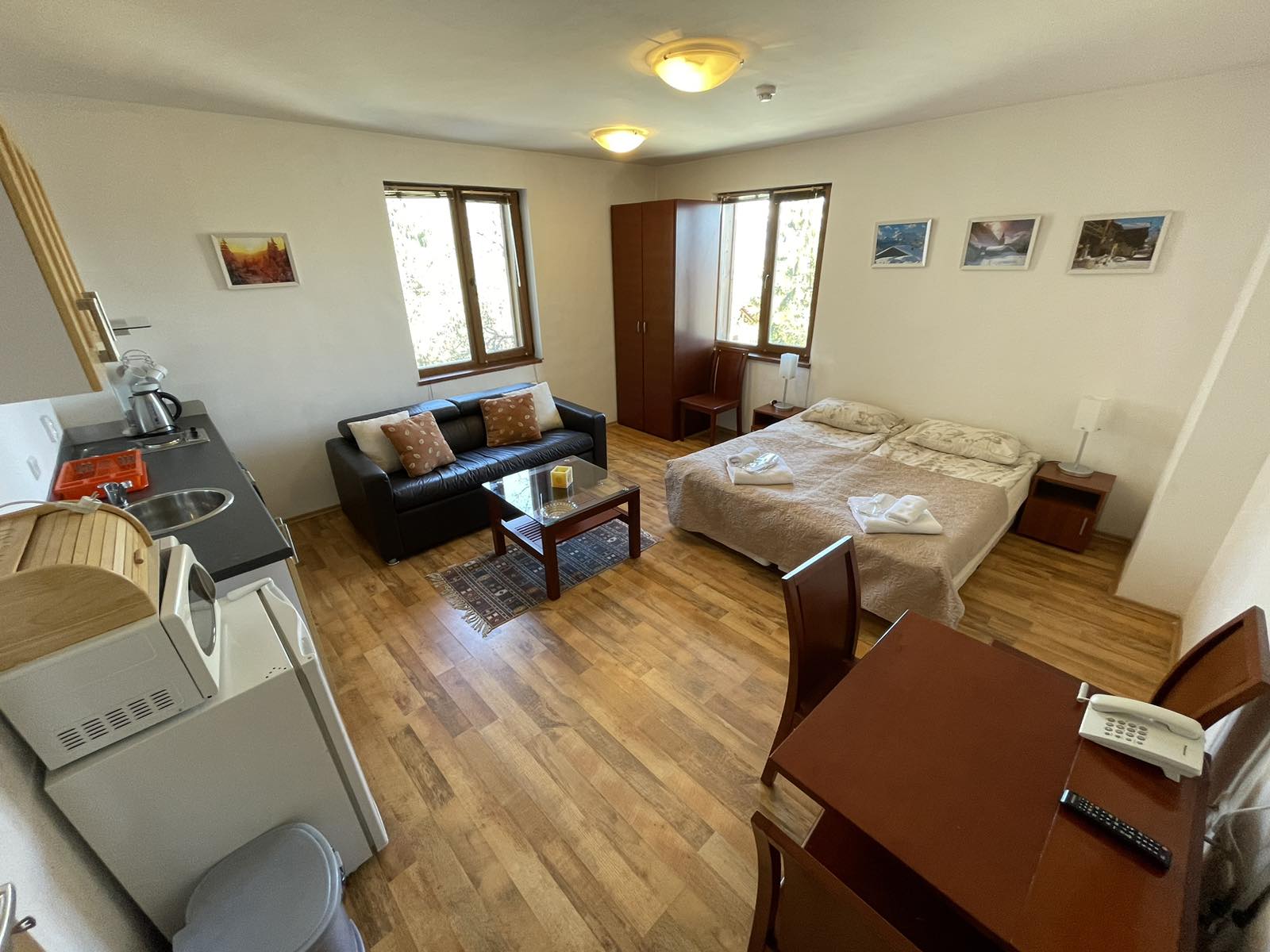 New offer for sale in Bansko: Studio in a year-round Mountain view complex