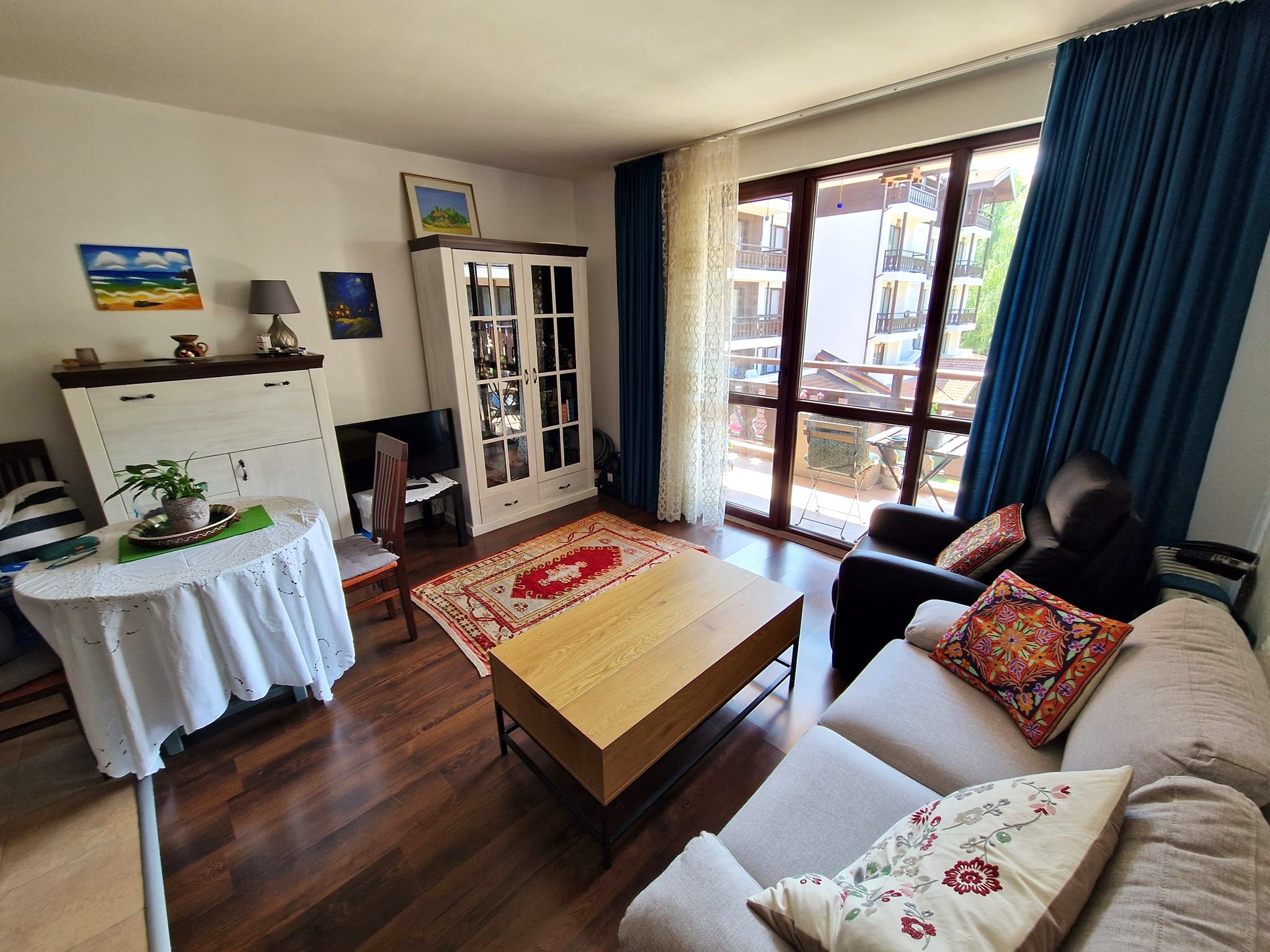 One-bedroom apartment with frontal view of Pirin for sale in Winslow Infinity, Bansko