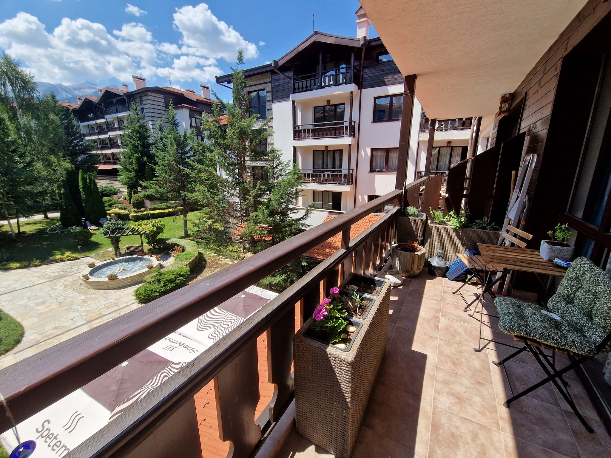 One-bedroom apartment with frontal view of Pirin for sale in Winslow Infinity, Bansko