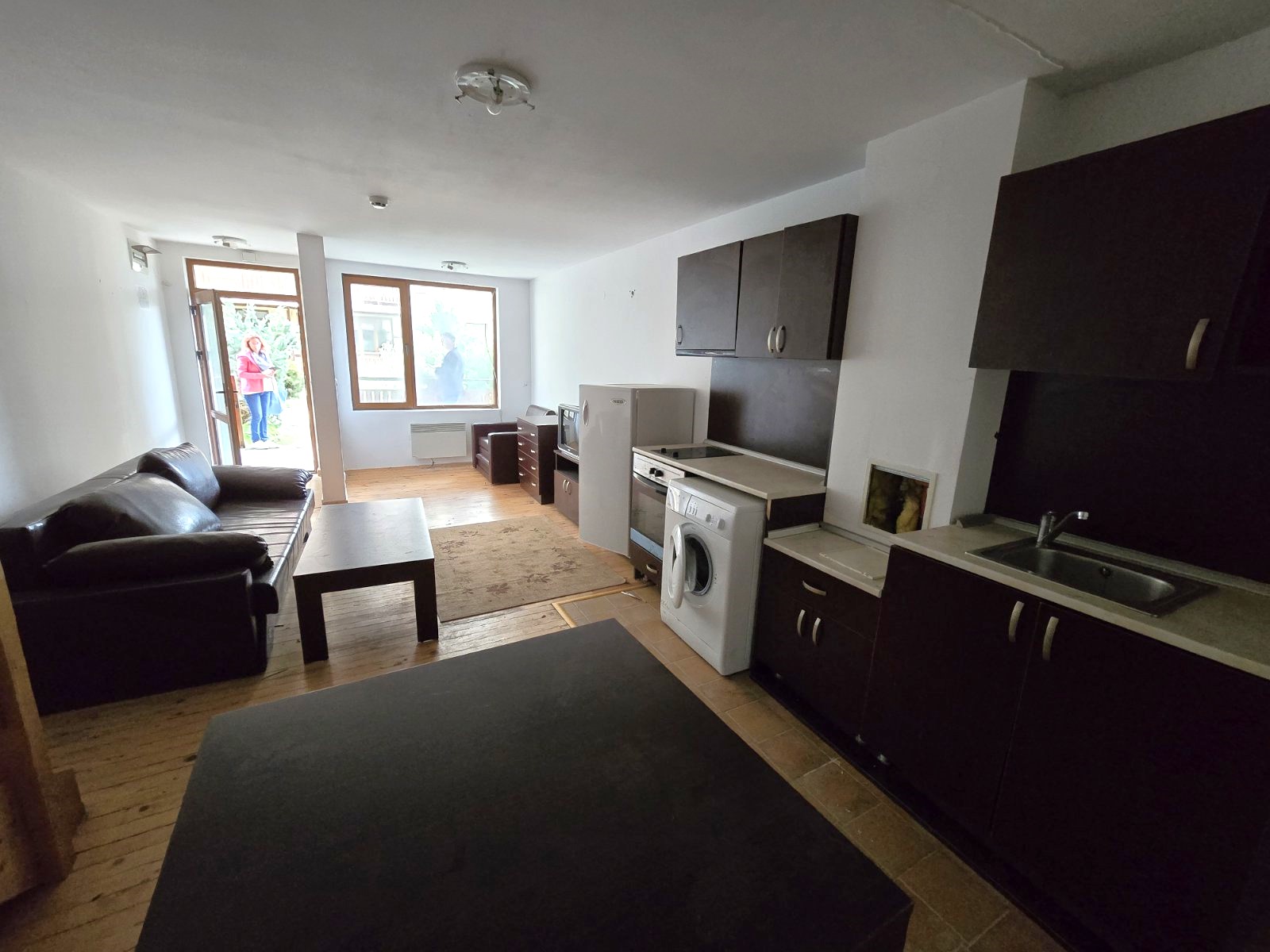 Furnished one-bedroom maisonette for sale in a year-round complex in Bansko