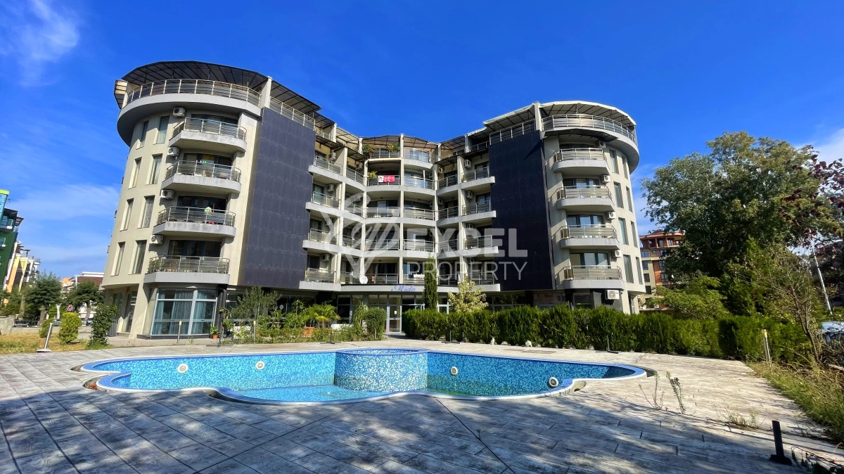 Spacious and beautifully furnished studio in the center of Sunny Beach