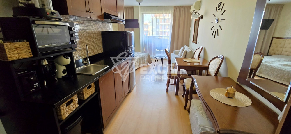 Spacious and beautifully furnished studio in the center of Sunny Beach