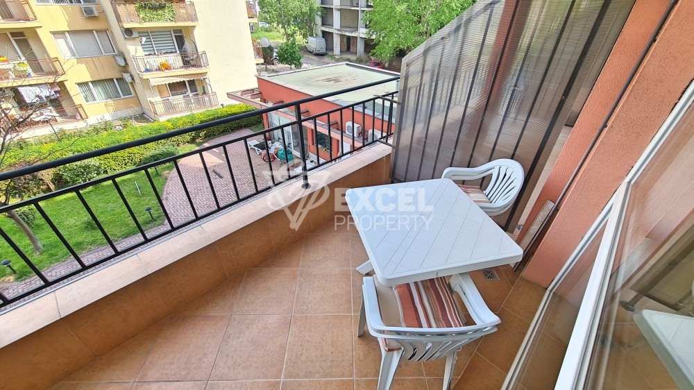 Affordable furnished studio, central part of Sunny Beach