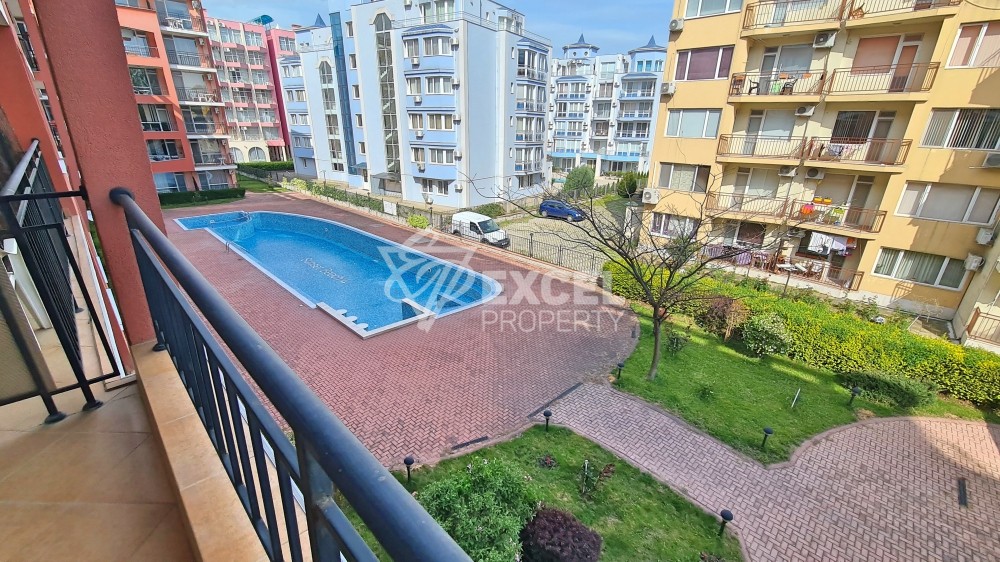 Affordable furnished studio, central part of Sunny Beach