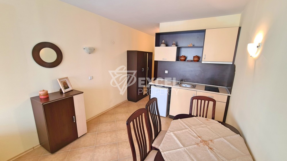 Affordable furnished studio, central part of Sunny Beach