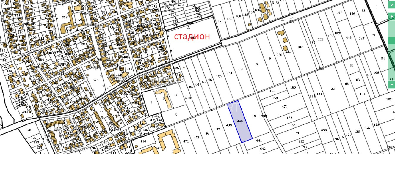 Plot of land with building permission for sale in Aheloy